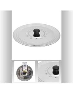 135182 - couvercle inox. 26/28/30cm D. 32 x H. 3,5 cm