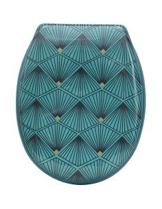 abattant wc thermodur 18 pouces attaches plastiques - bellagio