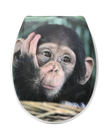 4408686 - abattant wc thermodur 18 pouces/frein de chute attaches plastiques - a