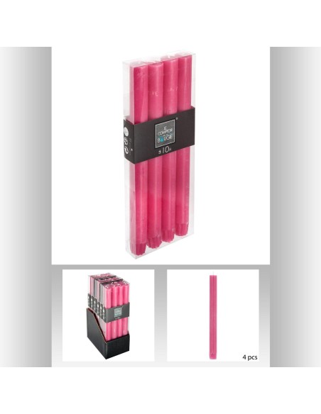 bougie btnx4 rustic fusc h24.5