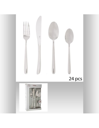 147812 - menagere inox 24p orba