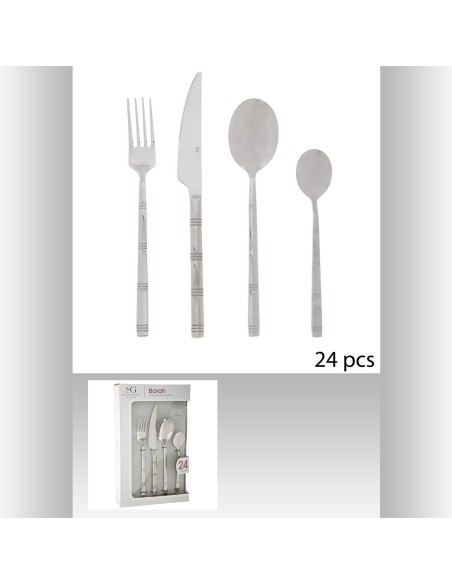 147818 - menagere inox 24p borah