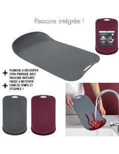 planche a decouper avec passoire integree m24