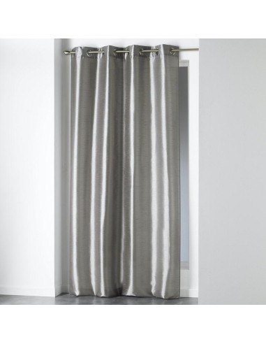 1605550 - rideau a oeillets 140 x 240 cm shantung uni shana perle