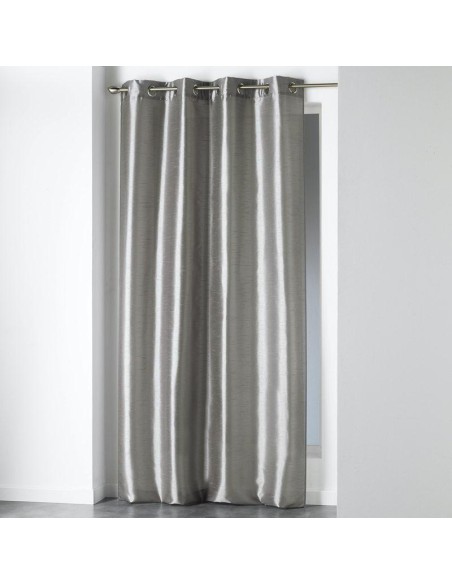 1605550 - rideau a oeillets 140 x 240 cm shantung uni shana perle