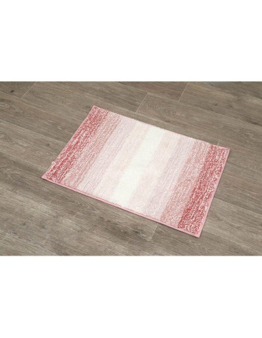 tapis chine microfibre 50x70 cm - degrade rose