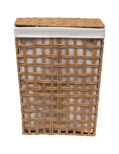 8415610402 - paniere a linge mm papier ajoure tresse forme rectangulaire evasee