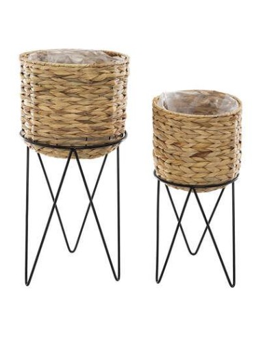 168552 - 2/2 pot hya tresse / metal