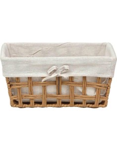 8415610404 - paniere mm papier ajoure tresse forme rectangulaire evasee 32x24x15