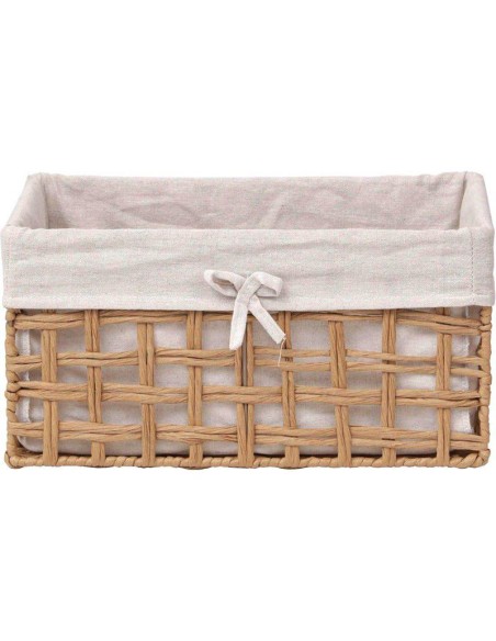 8415724703 - paniere gm papier ajoure tresse forme rectangulaire 40x28x20 cm - n
