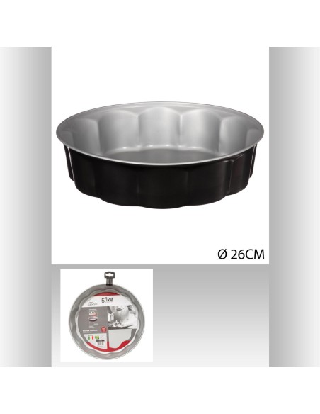 146462 - plat clafoutis 26 signature L. 27,5 x P. 27,5 x H. 6,6 cm