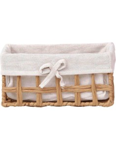 8415724706 - paniere tpm papier ajoure tresse forme rectangulaire 25x13x12 cm -