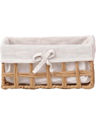 8415724706 - paniere tpm papier ajoure tresse forme rectangulaire 25x13x12 cm -