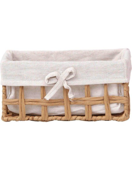 8415724706 - paniere tpm papier ajoure tresse forme rectangulaire 25x13x12 cm -