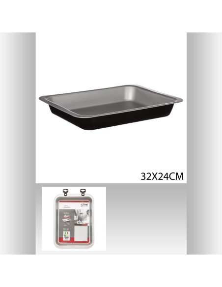 146470 - plat rect signature 32x24 L. 36,4 x P. 26,8 x H. 4,7 cm