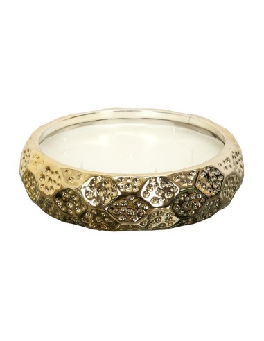 bo5548 - bougie parfumee ceramique or du temps 7 meches m8