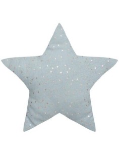 coussin berlingot etoile bleu
