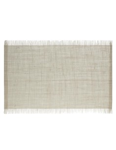 160722e _ set table frange beige 45x30 L. 44,8 x P. 30 x H. 0,1 cm