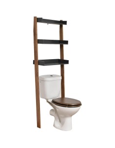 9904671 - meuble dessus wc acacia et mdf
