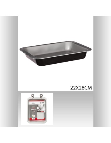 146469 - plat rect signature 28x22 L. 32,5 x P. 24,7 x H. 5 cm