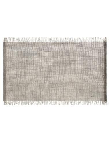 set table frange gris f 45x30 L. 44,8 x P. 30 x H. 0,1 cm