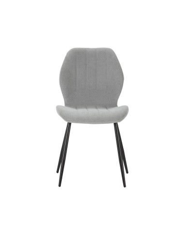 17879 - chaise milu/gala glace gris 4p/c