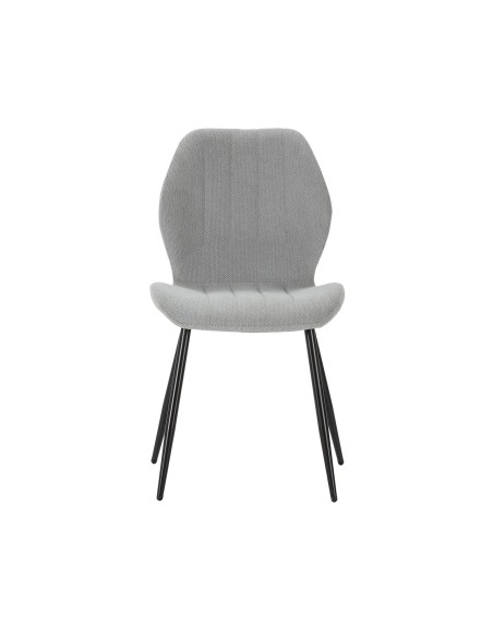 17879 - chaise milu/gala glace gris 4p/c