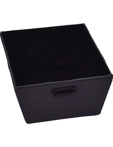 paniere dressing polyester l32,5xp45xh18 cm - noir