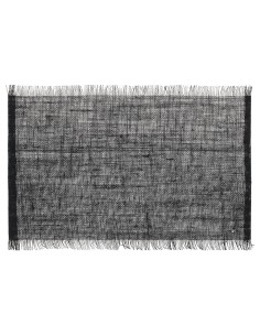 160722a _ set table frange noir 45x30 L. 44,8 x P. 30 x H. 0,1 cm