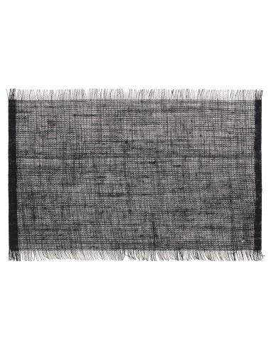 160722a _ set table frange noir 45x30 L. 44,8 x P. 30 x H. 0,1 cm