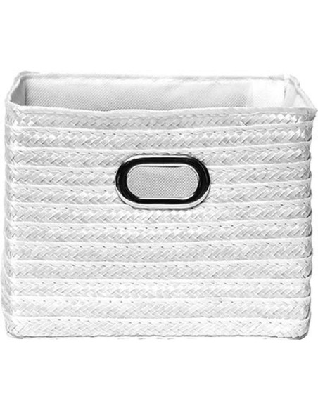 8411310002-panier gm pp 19,5x23x15 cm - blanc