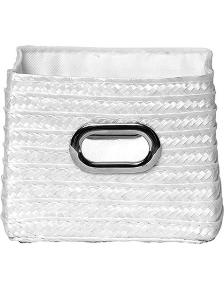 8411310004-panier pm pp 14x16,5x11,5 cm - blanc