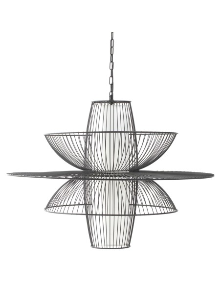 148145-suspension metal filaire "aisai" noir d.77