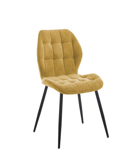 17955 - chaise nalu/gala moutarde