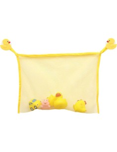 952425 - filet a jouets polyester sur ventouses deco canard - enfantine