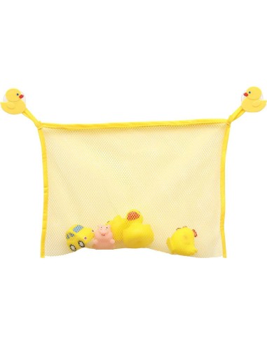 952425 - filet a jouets polyester sur ventouses deco canard - enfantine