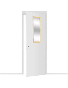 185842 - miroir porte first or 34x94