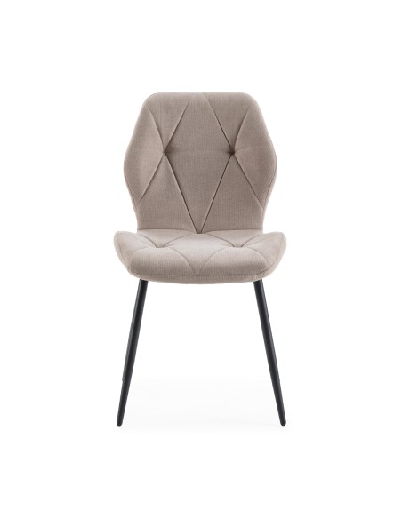 17244 - chaise luna/gala taupe