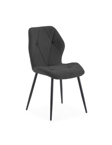 17243 - chaise luna/gala noir