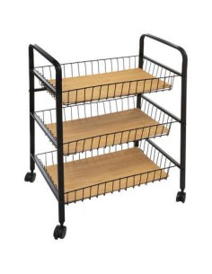 179664 - resserre rect metal+bois nera