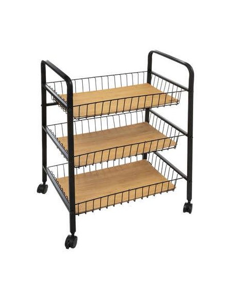 179664 - resserre rect metal+bois nera