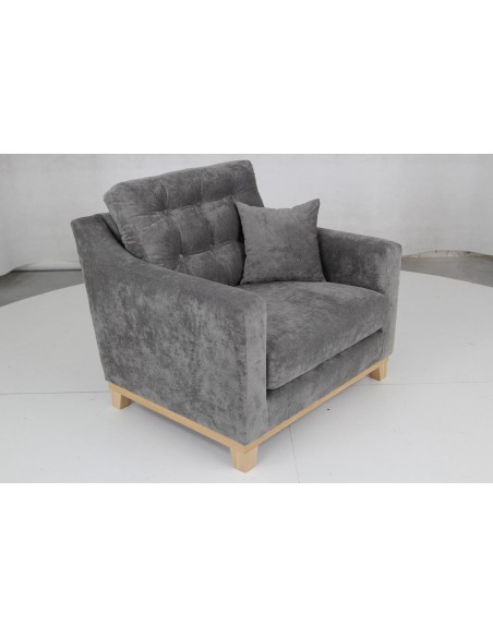 fauteuil rowan 1 p - me03/gold