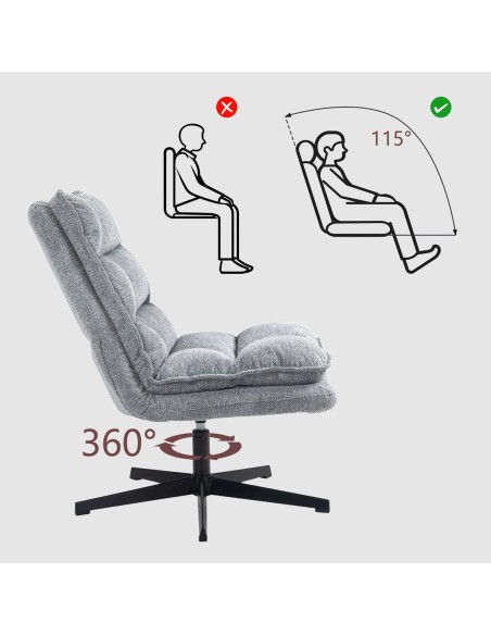 qs-d4607-1 - fauteuil moshi leaf/vert