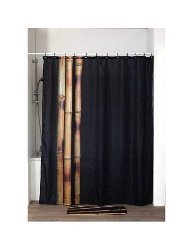 rideau de douche polyester 180x200 cm - bath time