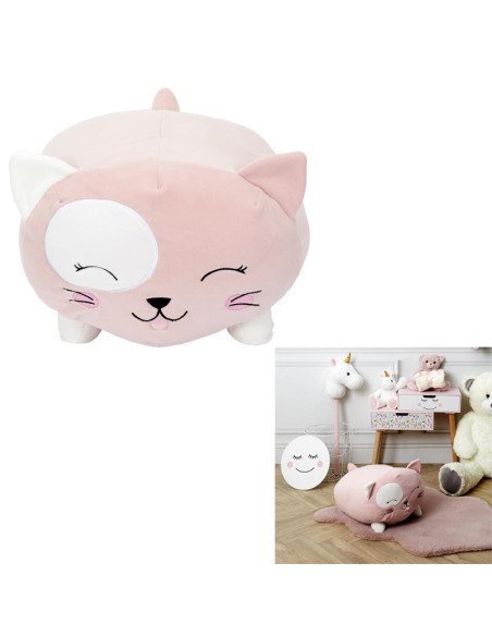 peluche coussin chat m4
