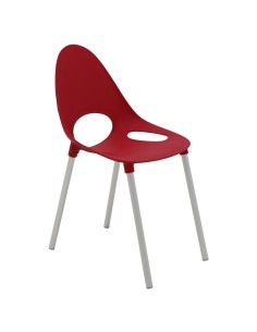 chaise elisa rouge