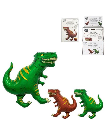 ballon aluminium dinosaure 91cm
