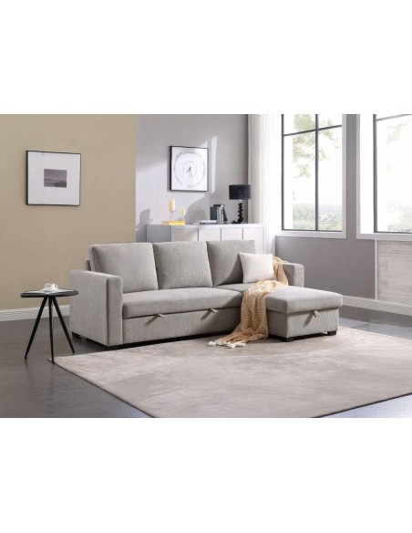 mlm-110194 - canapé angle moane reversible beige xt-01