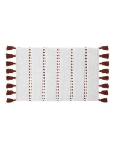 174631e - tapis pompom 50x75 terre solar