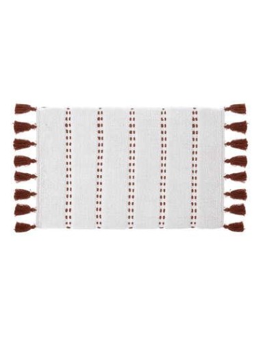 174631e - tapis pompom 50x75 terre solar